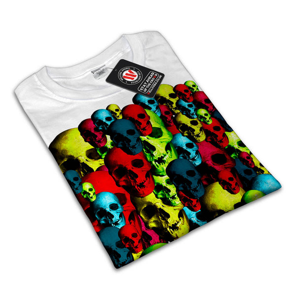 Skull Glow Festival Mens T-Shirt