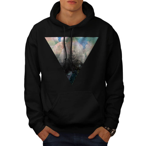 Hipster Nature Cosmos Mens Hoodie