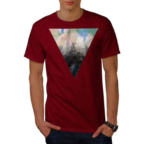 Hipster Nature Cosmos Mens T-Shirt