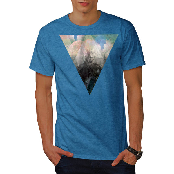 Hipster Nature Cosmos Mens T-Shirt