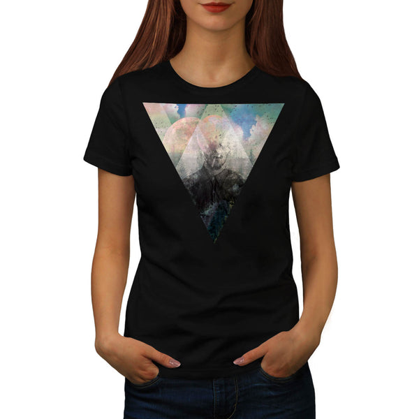 Hipster Nature Cosmos Womens T-Shirt