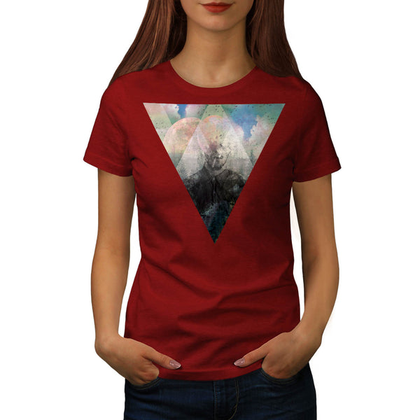 Hipster Nature Cosmos Womens T-Shirt