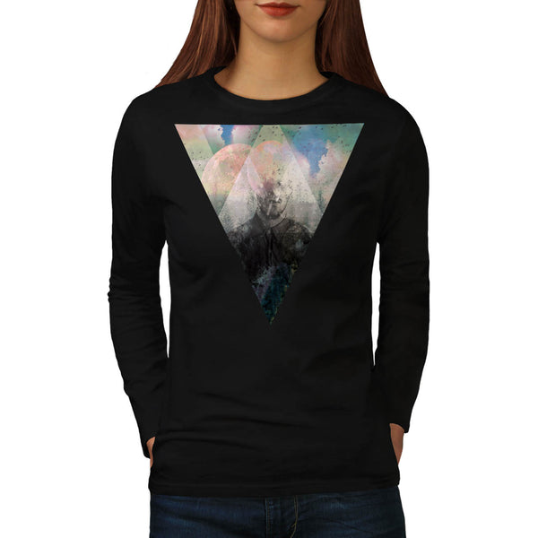 Hipster Nature Cosmos Womens Long Sleeve T-Shirt