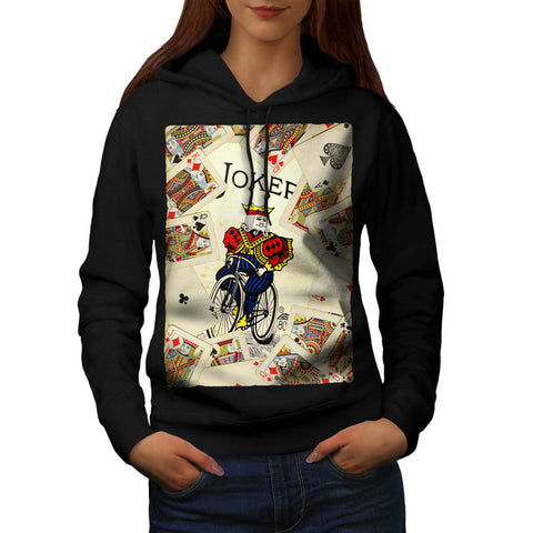 Card Shuffle Game Womens Hoodie