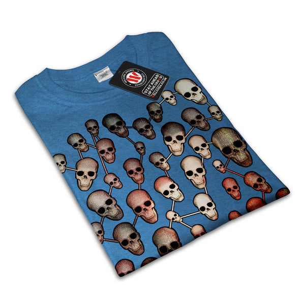 Skull Head Festival Mens T-Shirt