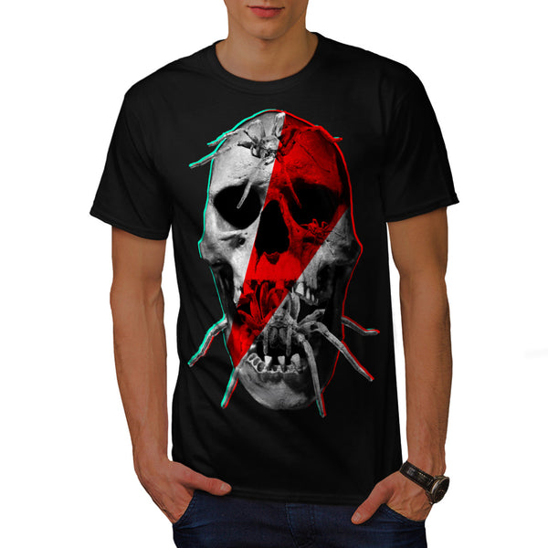 Skull Horror Zombie Mens T-Shirt