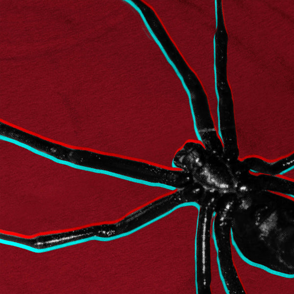 Giant Spider Horror Womens T-Shirt