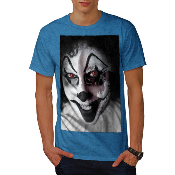 Halloween Clown Face Mens T-Shirt