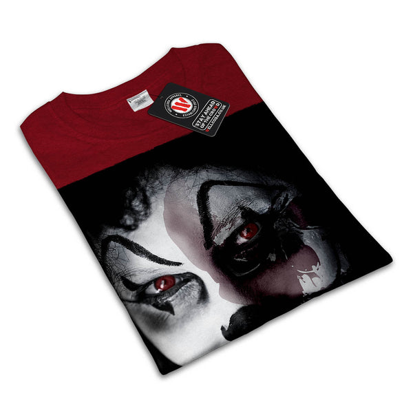 Halloween Clown Face Mens T-Shirt