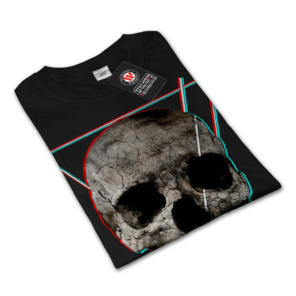 Skull Head Devil Eye Womens Long Sleeve T-Shirt