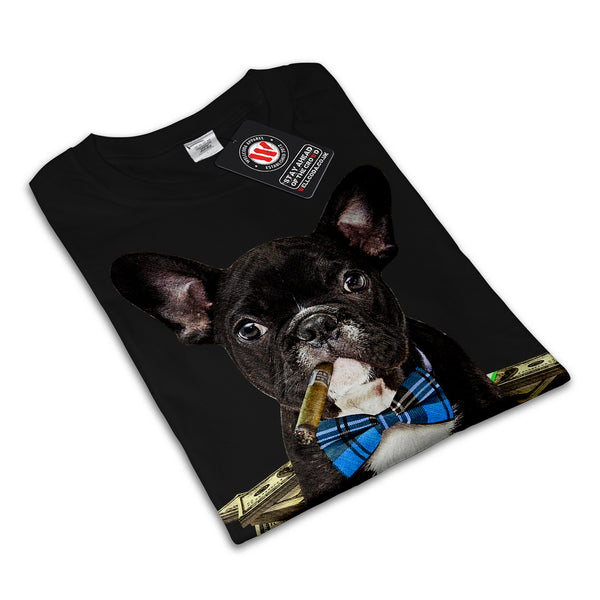 Pug Dog Poker Player Mens T-Shirt
