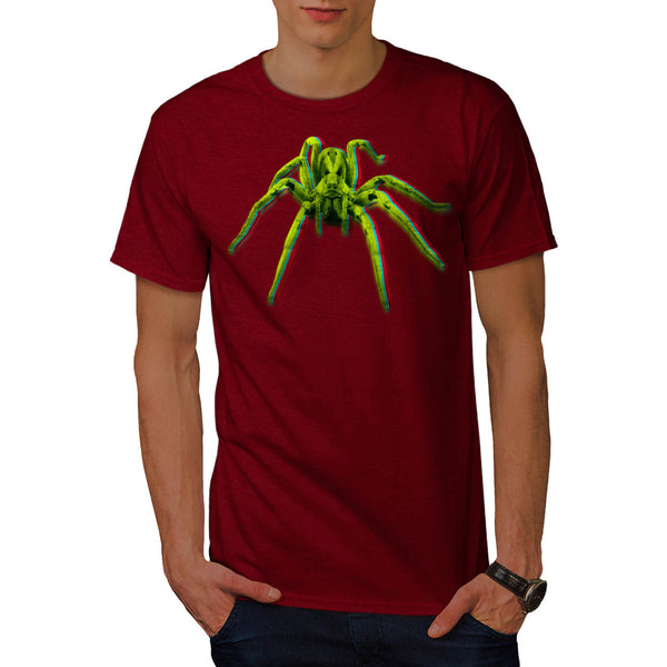 Neon Color Spider Mens T-Shirt
