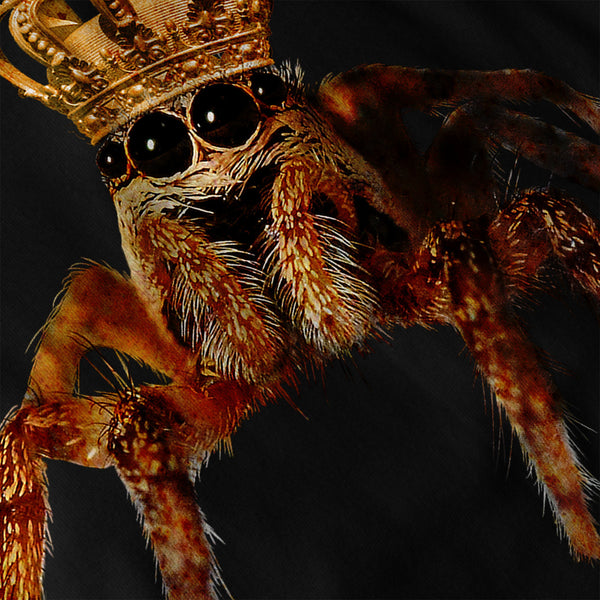 Emperor Spider Crown Womens Long Sleeve T-Shirt