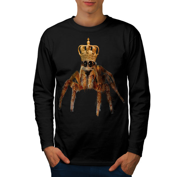 Emperor Spider Crown Mens Long Sleeve T-Shirt