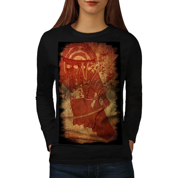 Ancient Warrior Fury Womens Long Sleeve T-Shirt