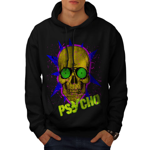 Skull Acid Sugar Art Mens Hoodie