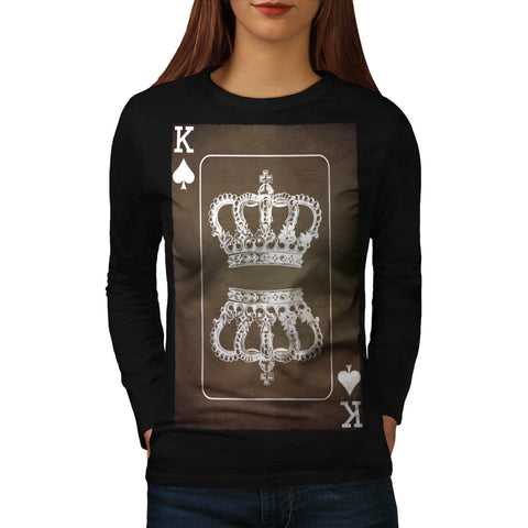 Royal Crown Game Womens Long Sleeve T-Shirt