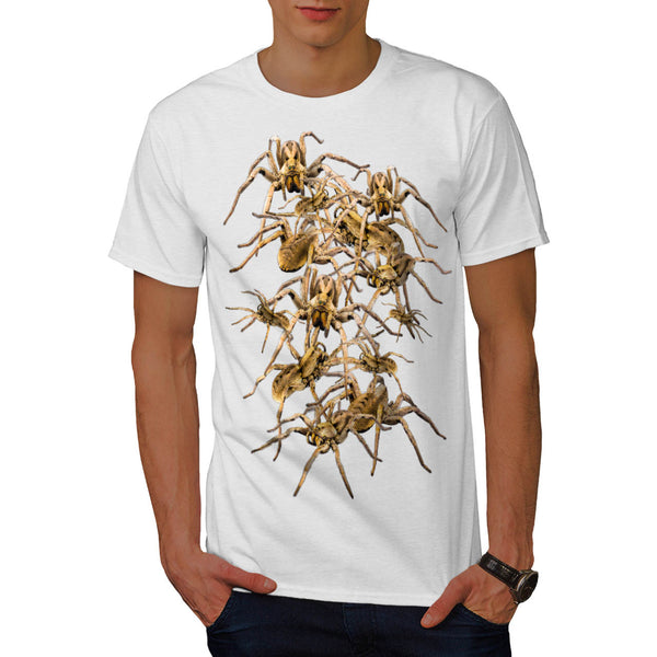 Spider Nest Scare Mens T-Shirt