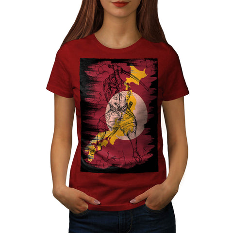 Japan Silhouette Womens T-Shirt
