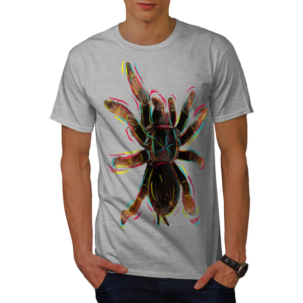 Rainbow Tarantula Mens T-Shirt