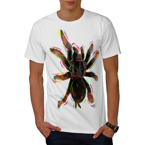 Rainbow Tarantula Mens T-Shirt