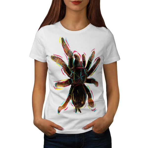 Rainbow Tarantula Womens T-Shirt