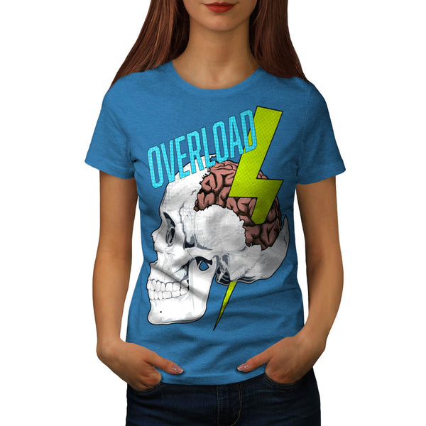 Skull Head Zombie Womens T-Shirt