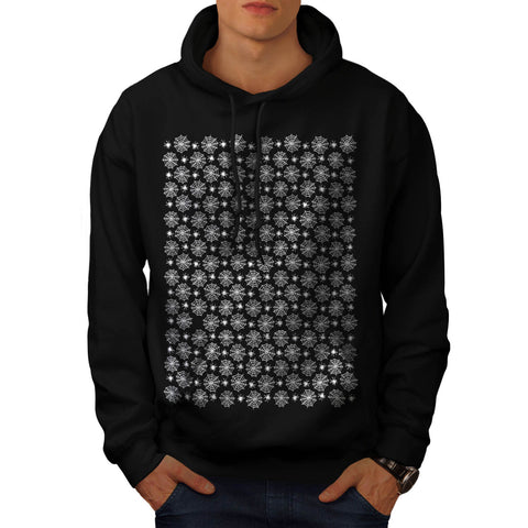 Indigo Silk Spider Mens Hoodie