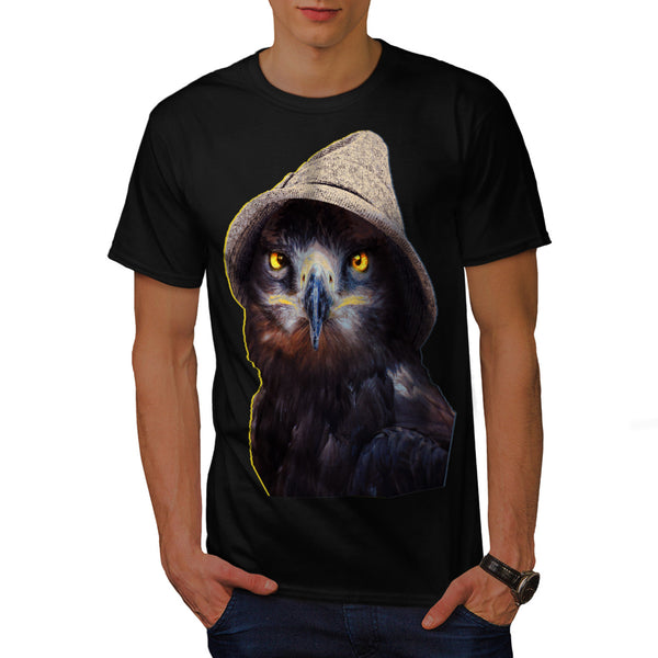 Funny Looking Owl Mens T-Shirt