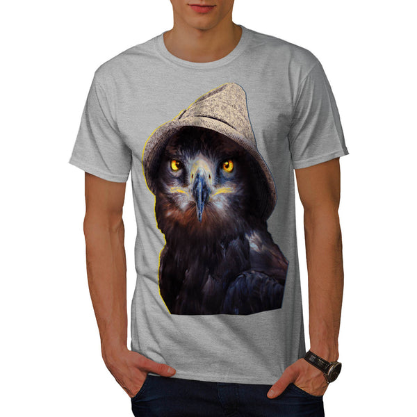 Funny Looking Owl Mens T-Shirt