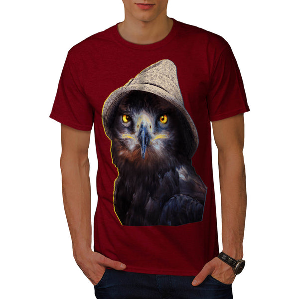 Funny Looking Owl Mens T-Shirt