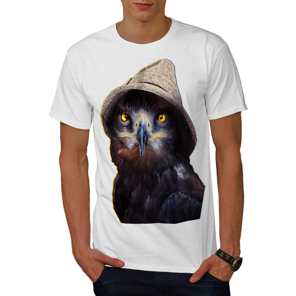 Funny Looking Owl Mens T-Shirt