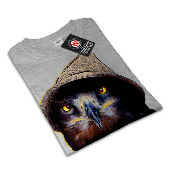 Funny Looking Owl Mens T-Shirt