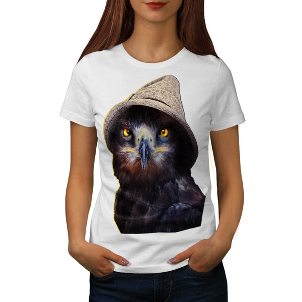 Funny Looking Owl Womens T-Shirt