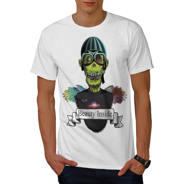 Zombie Pilot Captain Mens T-Shirt