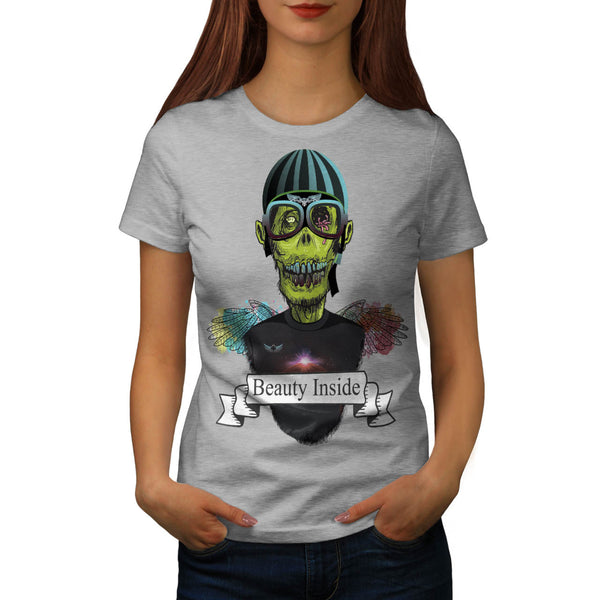 Zombie Pilot Captain Womens T-Shirt