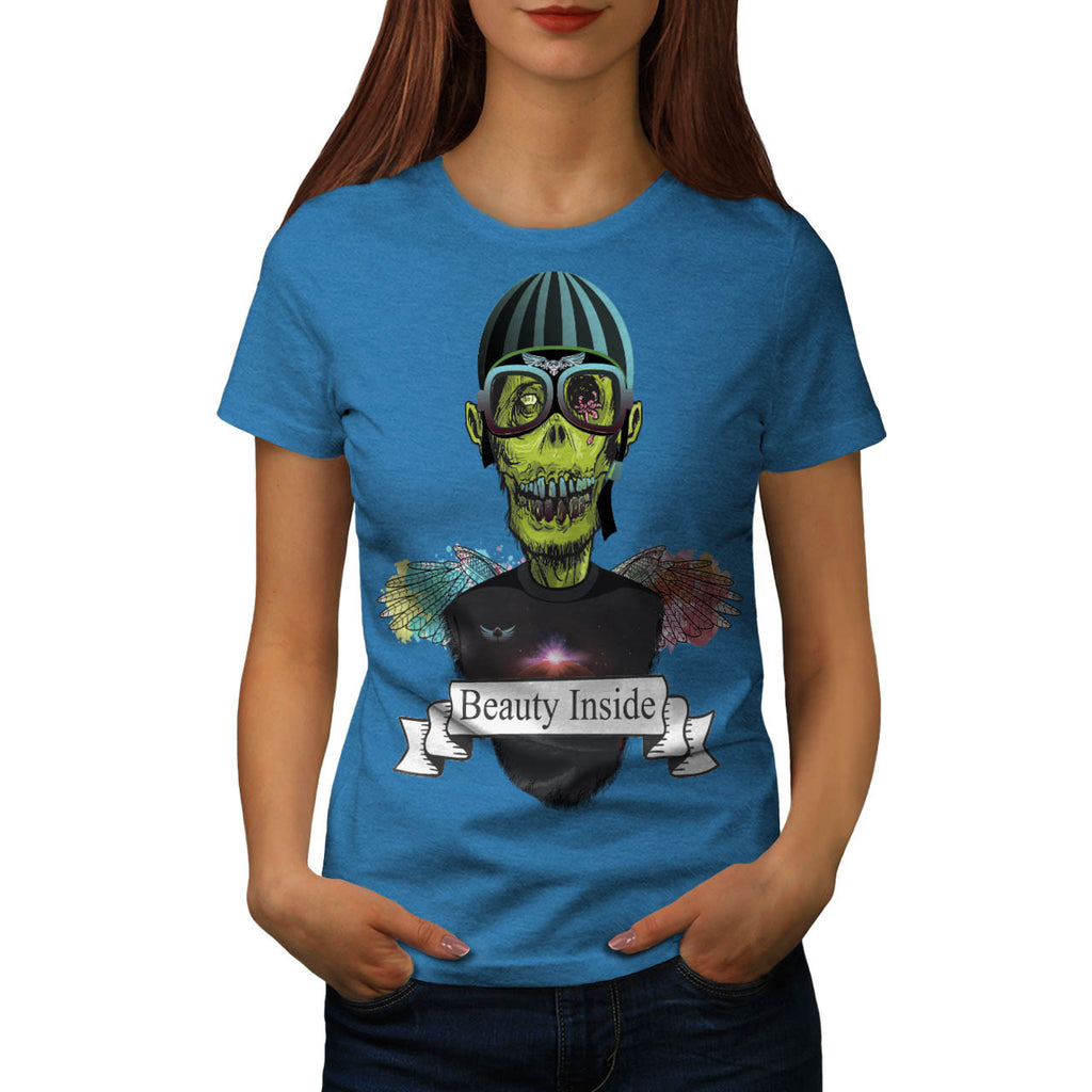 Zombie Pilot Captain Womens T-Shirt