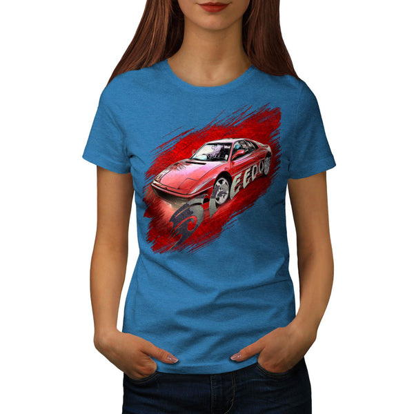 Racing Speed Dope Womens T-Shirt