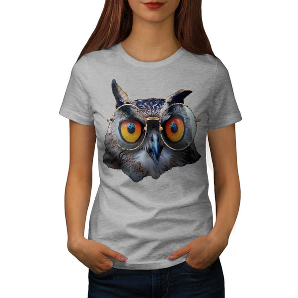 Smart Professor Owl Womens T-Shirt