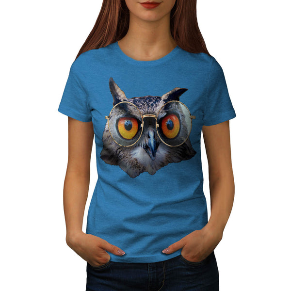 Smart Professor Owl Womens T-Shirt