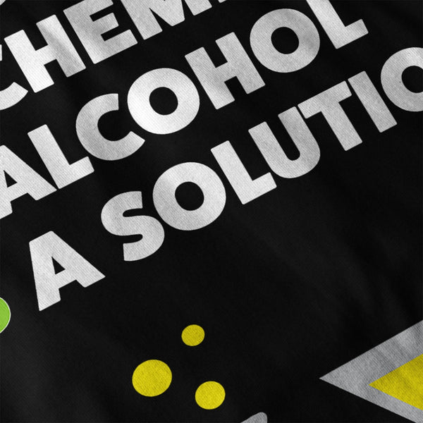 Alcohol Solution Mens Long Sleeve T-Shirt