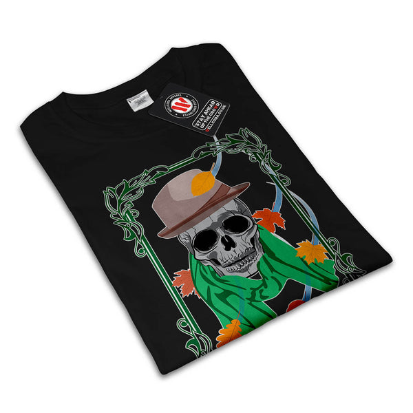 Skull Hipster Street Mens T-Shirt
