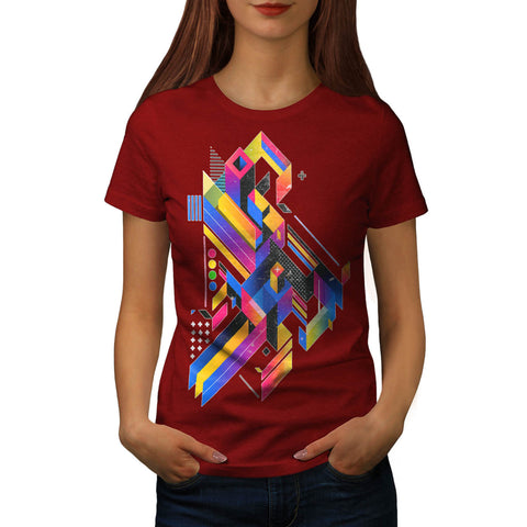 Geometry Composition Womens T-Shirt