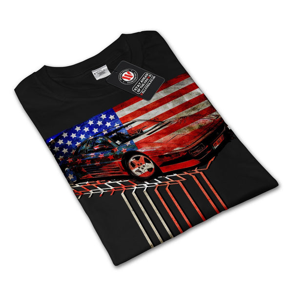 American Speed Fan Mens Long Sleeve T-Shirt
