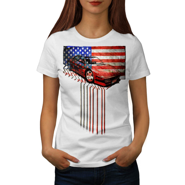American Speed Fan Womens T-Shirt