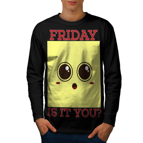 Friday Happiness Mens Long Sleeve T-Shirt