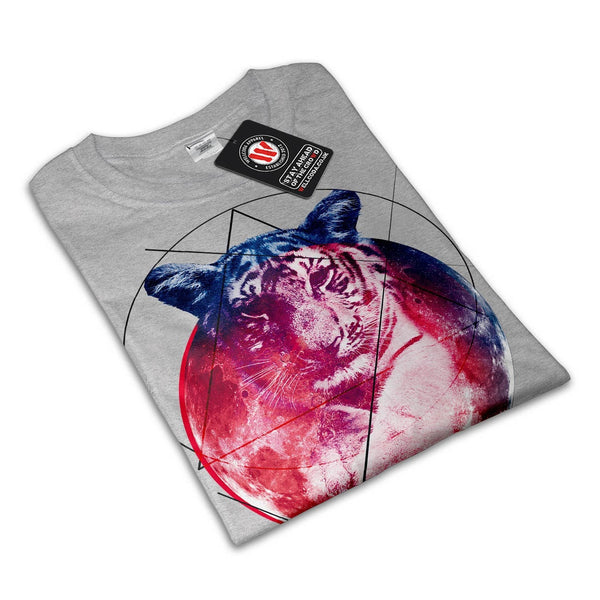 Animal Tiger Universe Mens T-Shirt