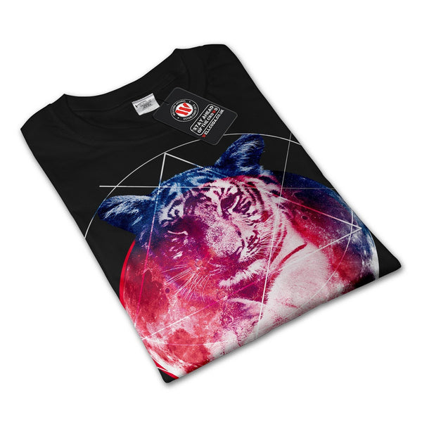Animal Tiger Universe Mens Long Sleeve T-Shirt