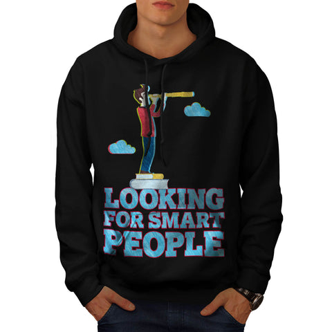 Smart People Search Mens Hoodie