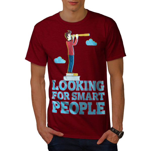 Smart People Search Mens T-Shirt